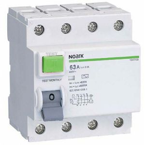 FID E×9L-N 4P 40A AC 300 mA 6kA /40/4/0,3 108340 Noark