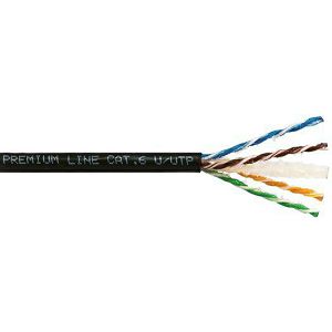 KABEL Cat 6 U/UTP 4×2×AWG23/1 vanjski crni