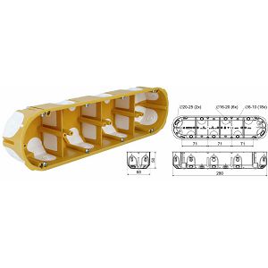 KUTIJA KNAUF 285×70×45 4-struka KP-64/4L ST