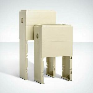 POSTOLJE POLIESTERSKO SX410 RAL7032 za ukopavanje i tvrdu podlogu za RRP01