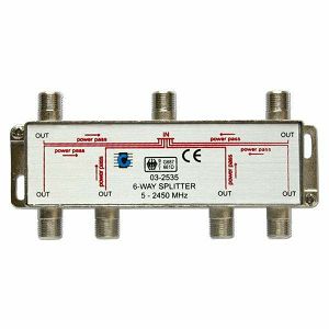 RAZDJELNIK ANT/SAT 1/6 SF 1061 5-2400 MHz Hirschman