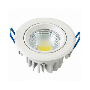 SVJETILJKA HL699L 5W LED COB IP20 6400K 230V ugradna okrugla bijela