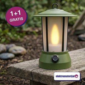 SVJETILJKA PRIJENOSNA PUNJIVA LED 5W IP54 1600K 1 + 1 gratis