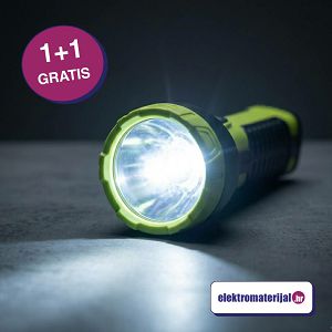 SVJETILJKA RUČNA LED 2W PUNJIVA 1+1 gratis