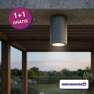SVJETILJKA VANJSKA STROPNA GU10 IP54 antracit 1 + 1 gratis