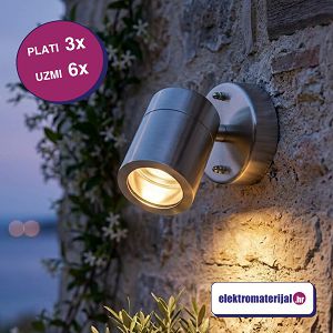 SVJETILJKA VANJSKA ZIDNA 1×GU10 3+3 gratis