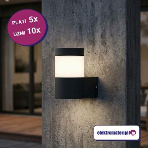 SVJETILJKA VANJSKA ZIDNA LED 6W 4000K 300lm 5 + 5 gratis