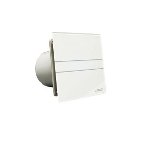VENTILATOR UGRADBENI E-100 G STAKLO BIJELI fi 100