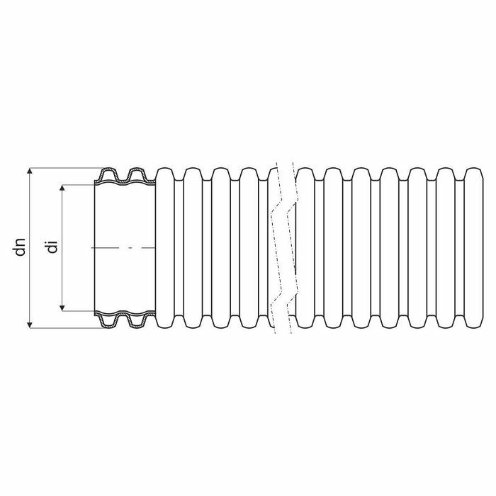 CIJEV KOPOFLEX 160/136 crvena 450N PEHD KF090160 BA