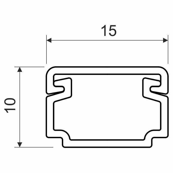 KANAL LH 15×10 samoljepivi P2