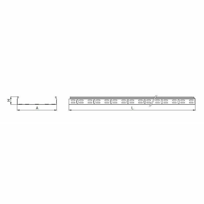 KANAL PKU-600/60 SC l-2m 110449 Metalis