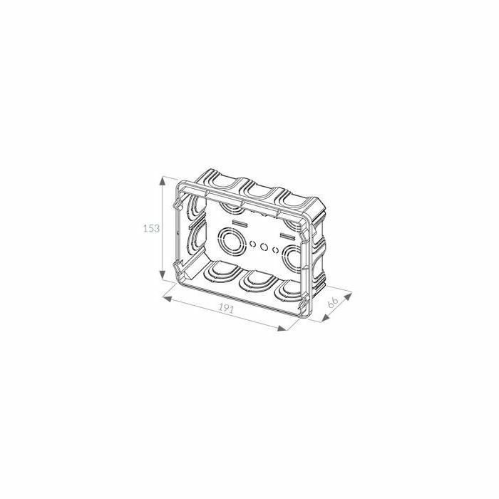 KUTIJA 14M DM72 u zid (2×7M) 27059