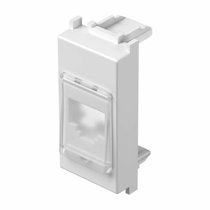 MODUL ADAPTER ZA RJ45 priključnice Keystone s pokl.protiv prašine KM38PW