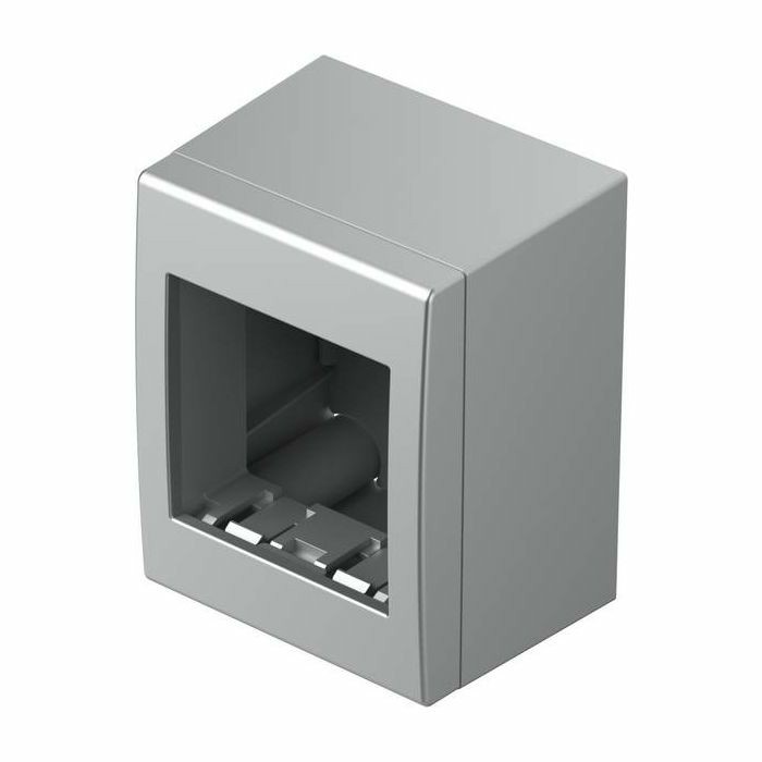 MODUL KUTIJA NŽ 2M CUBO silver AC20ES