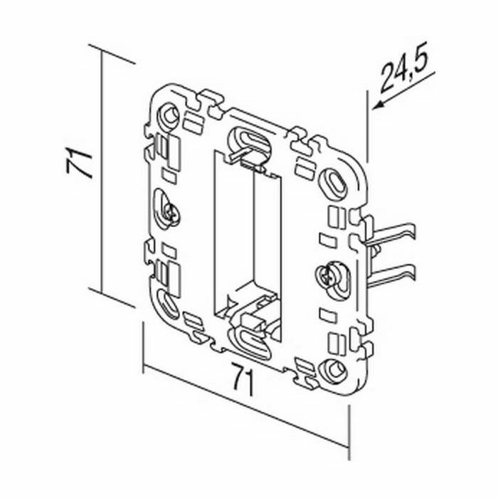 MODUL NOSIVI OKVIR 1M NM10 s nožicama 24235