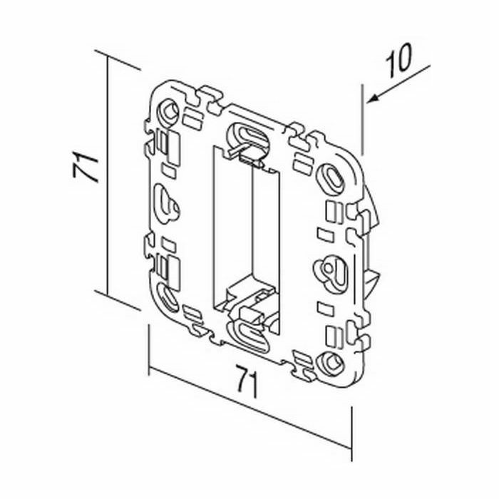 MODUL NOSIVI OKVIR 1M NM11 bez nožica (knauf) 24335