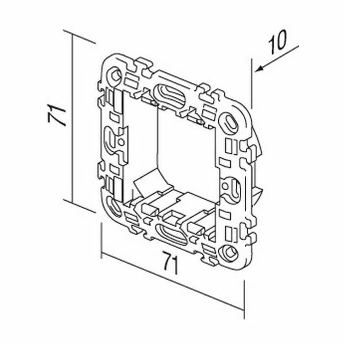 MODUL NOSIVI OKVIR 2M NM21 bez nožica (knauf) 24334