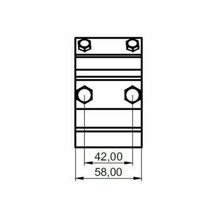 NOSAČ VODIČA ZA OLUK GNTO-01 AiSi PV 037103