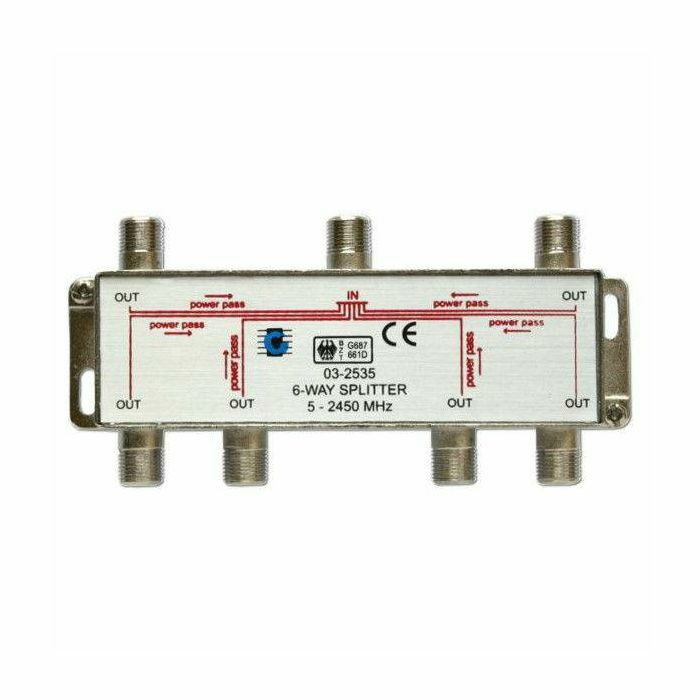 RAZDJELNIK ANT/SAT 1/6 SF 1061 5-2400 MHz Hirschman/TRIAX