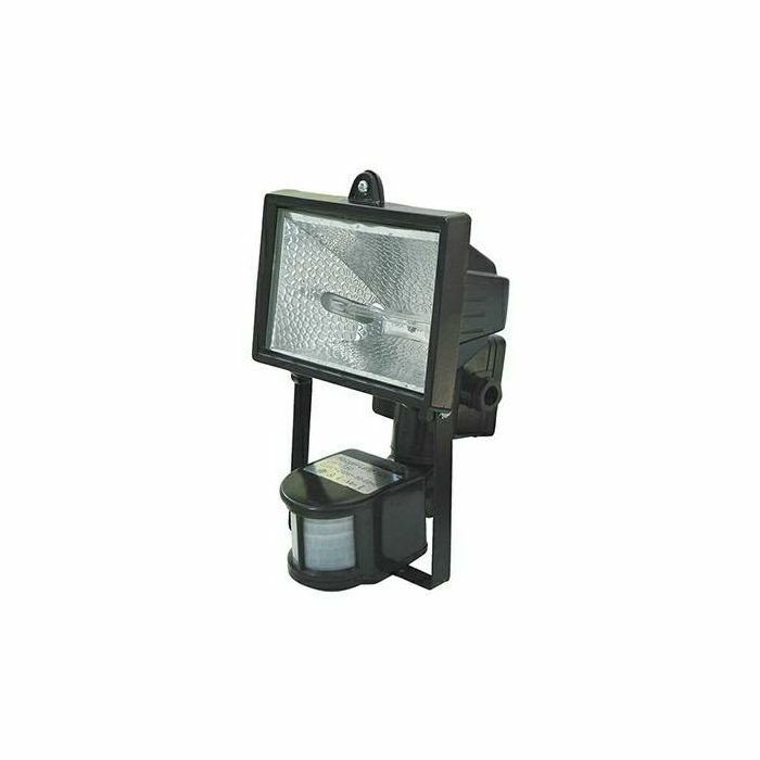 REFLEKTOR HALOGENI 500W SENZOR IP44 crni  HL105