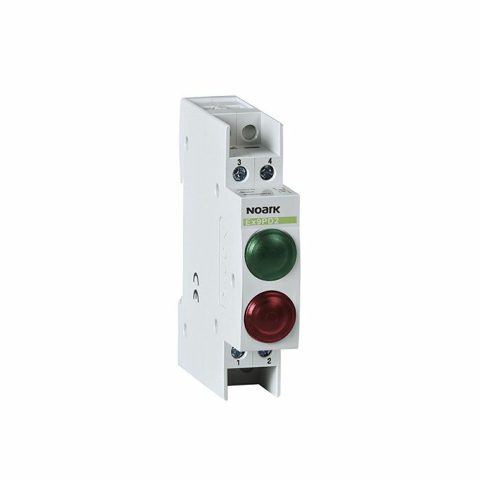 SIGNALNA SVJETILJKA zelena-crvena E×9PD2gr 230V AC/DC DIN 102463 Noark