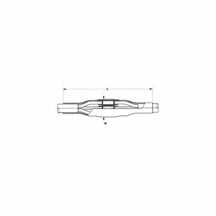 SPOJNICA TKSO-P za 1 kV kabele  4×6-25mm