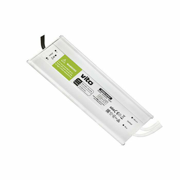 TRAFO LED 100W 8.5A 220/12V DC IP67 6240390